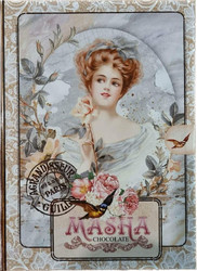 Продуктови Категории Шоколади Masha Красива кутия с белгийски бонбони във формата на книга - Влюбената лейди 85 гр.